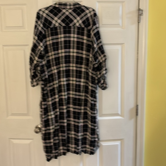 Torrid Plaid Midi Dress - Picture 3 of 4